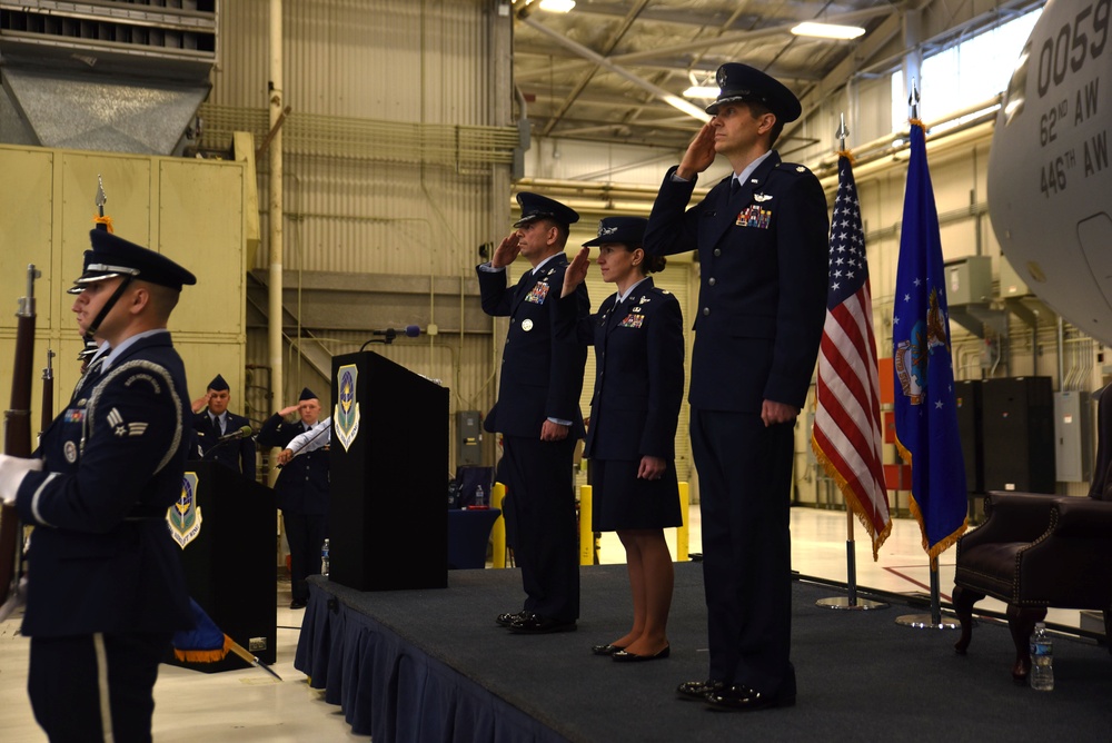 4th Airlift Squadron welcomes new commander