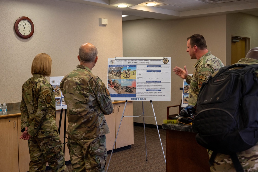 Air Force Surgeon General visits Luke AFB