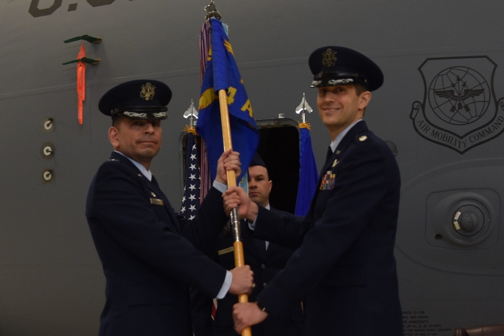 4th Airlift Squadron welcomes new commander