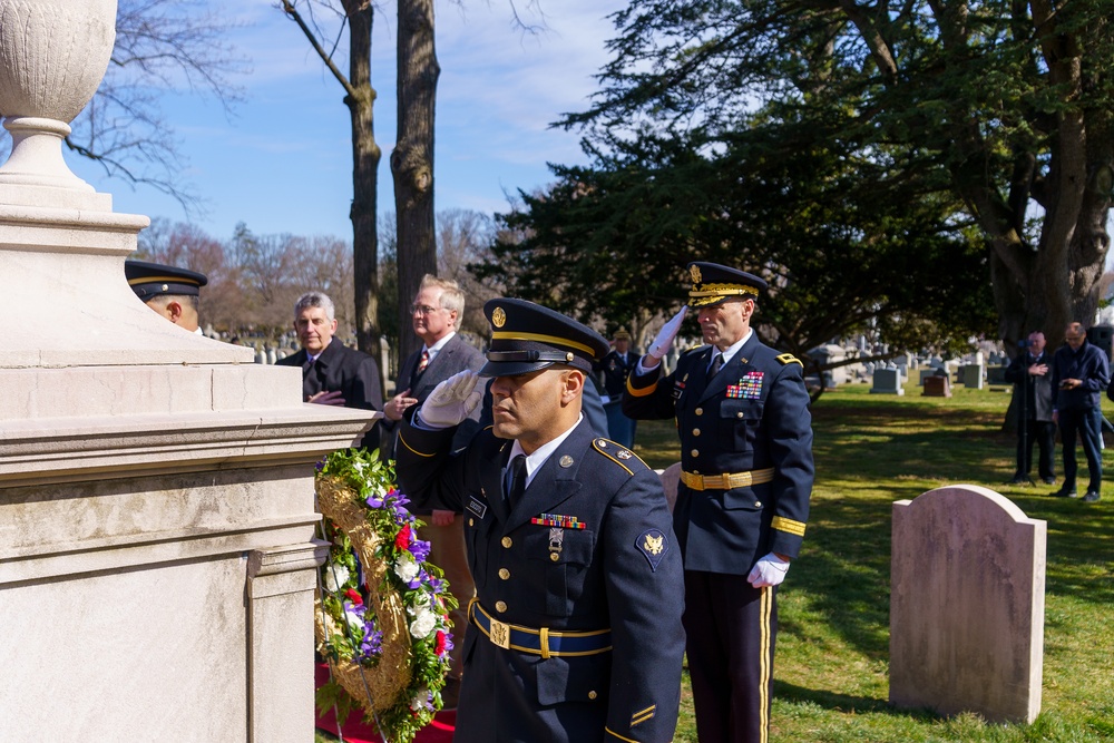 President Grover Cleveland Presidential Wreath Laying