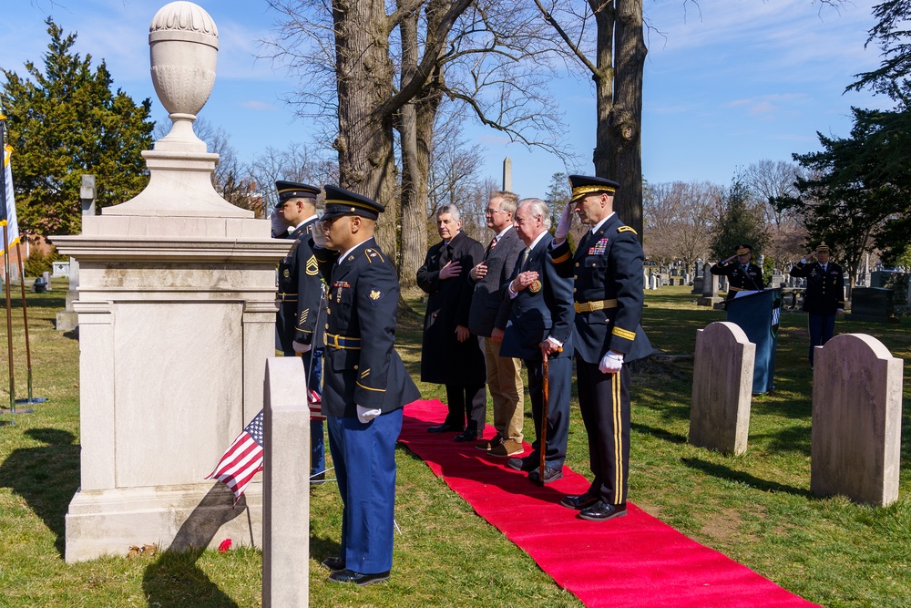 President Grover Cleveland Presidential Wreath Laying