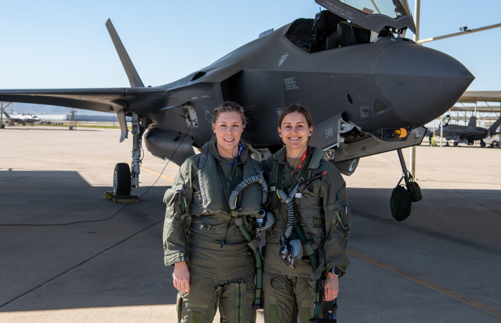 All female sortie concludes Women’s History Month