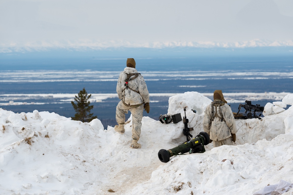 1st Infantry Brigade Combat Team, 11th Airborne Division, acts as OPFOR during JPMRC-AK 23-02