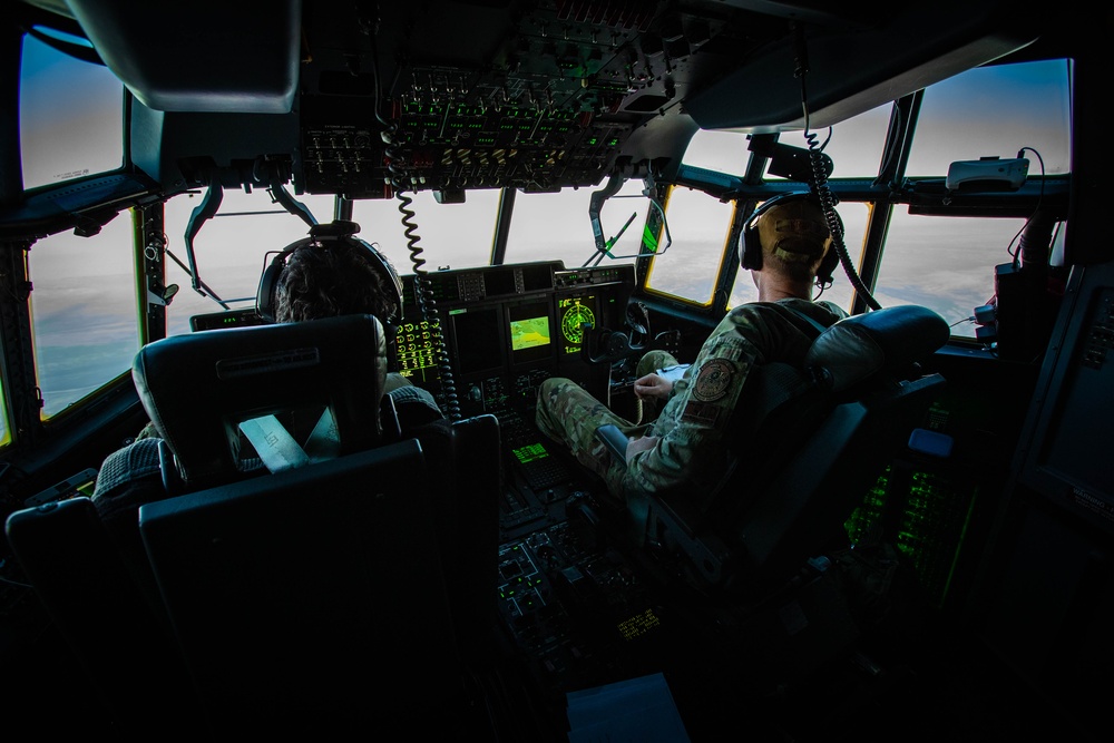 HC-130J Combat King II aircraft with the 211th Rescue Squadron, 176th Wing