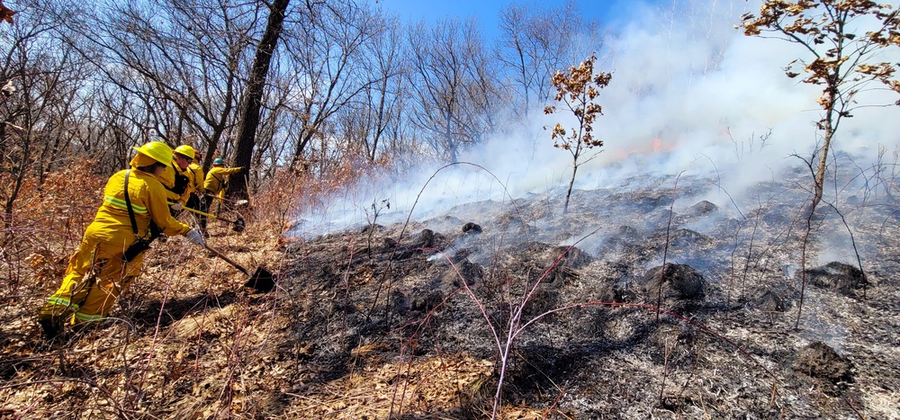 Fort McCoy prescribed burn team manages remote prescribed burn at installation