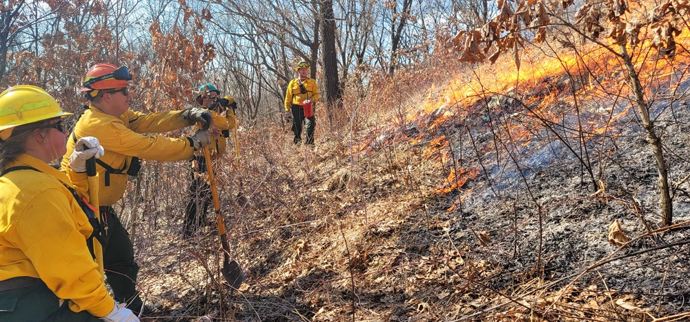 Fort McCoy prescribed burn team manages remote prescribed burn at installation