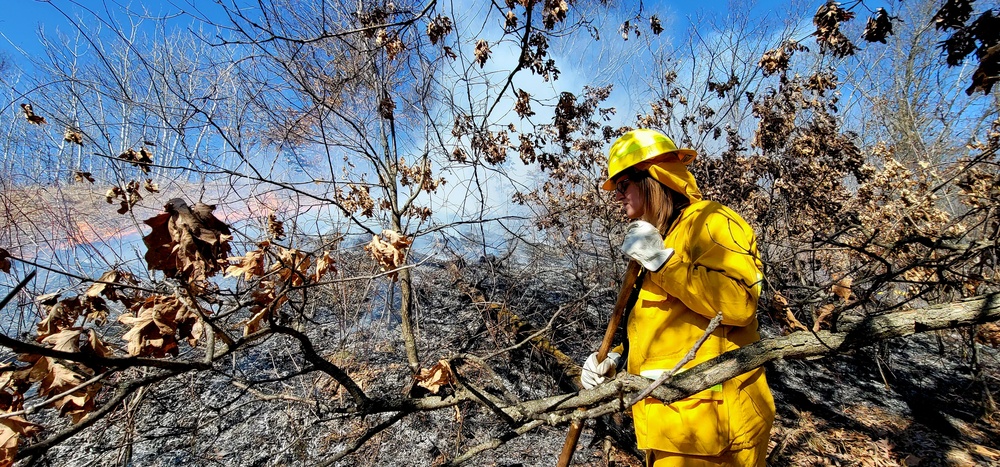 Fort McCoy prescribed burn team manages remote prescribed burn at installation