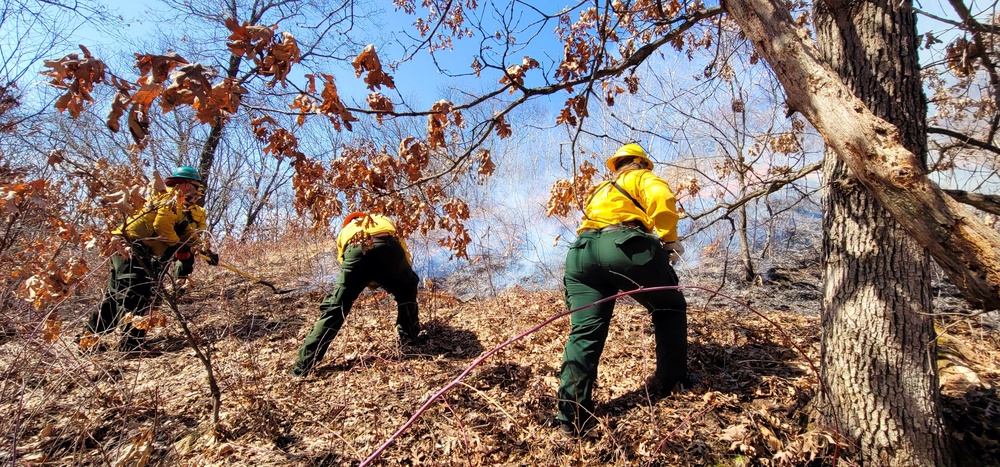 Fort McCoy prescribed burn team manages remote prescribed burn at installation