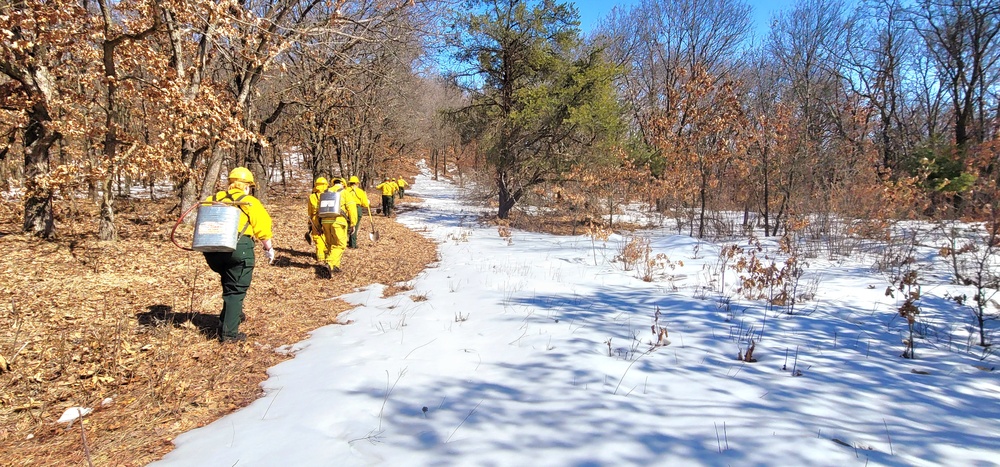 Fort McCoy prescribed burn team manages remote prescribed burn at installation