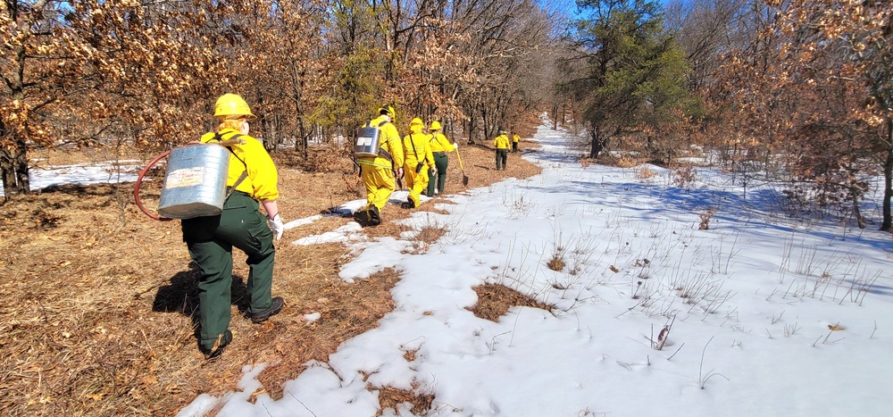 Fort McCoy prescribed burn team manages remote prescribed burn at installation