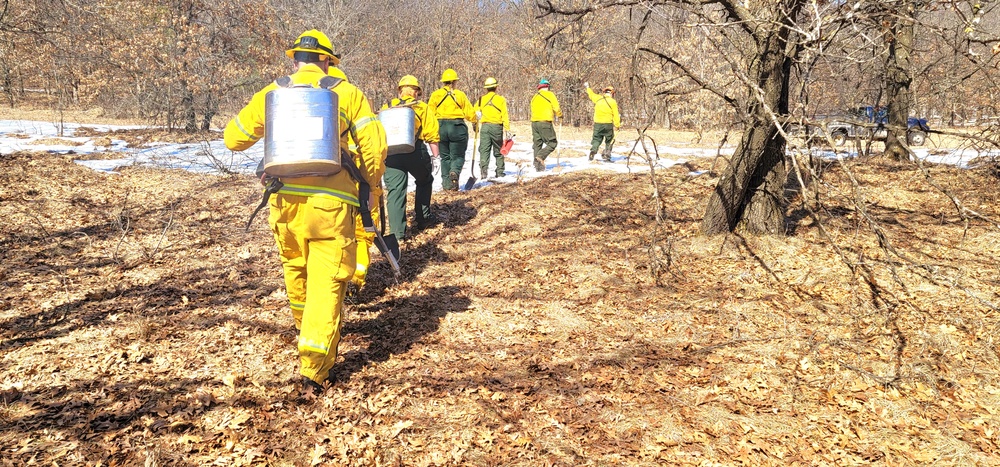 Fort McCoy prescribed burn team manages remote prescribed burn at installation