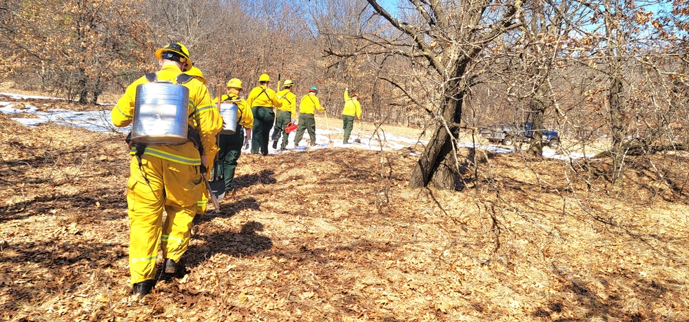 Fort McCoy prescribed burn team manages remote prescribed burn at installation