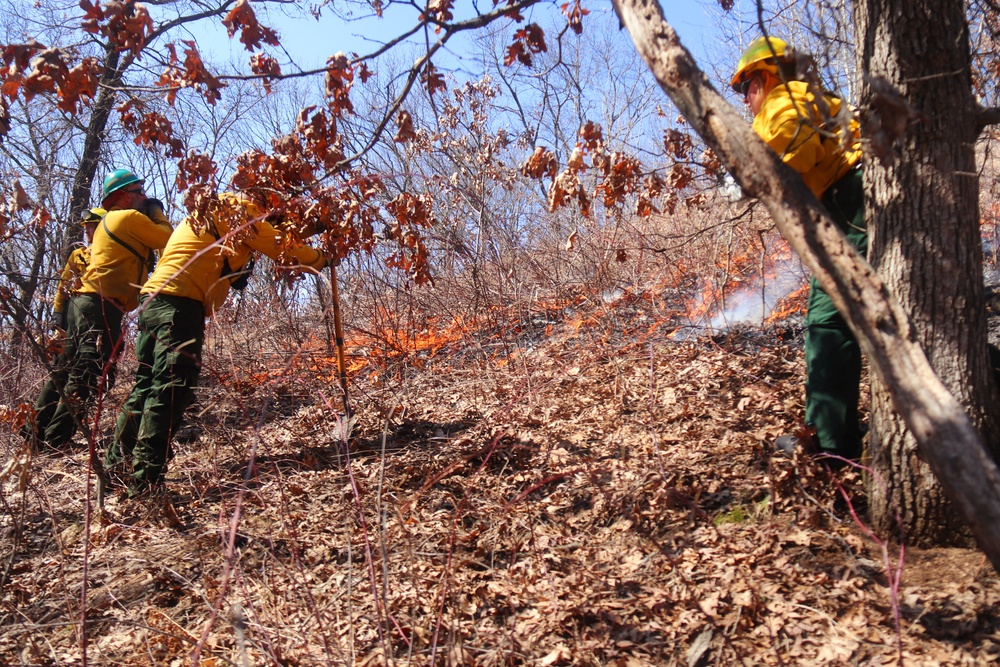 Fort McCoy prescribed burn team manages remote prescribed burn at installation