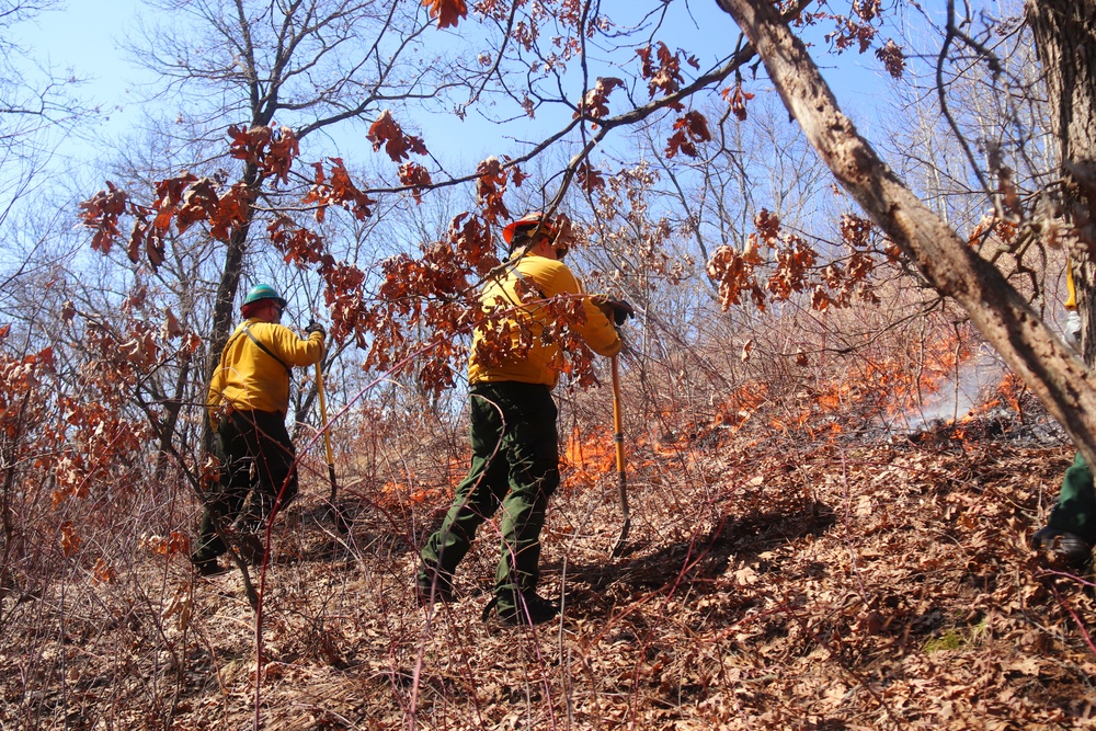 Fort McCoy prescribed burn team manages remote prescribed burn at installation