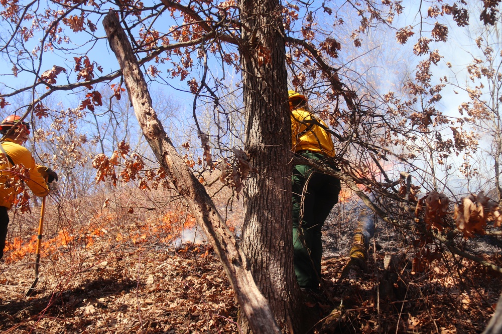 Fort McCoy prescribed burn team manages remote prescribed burn at installation