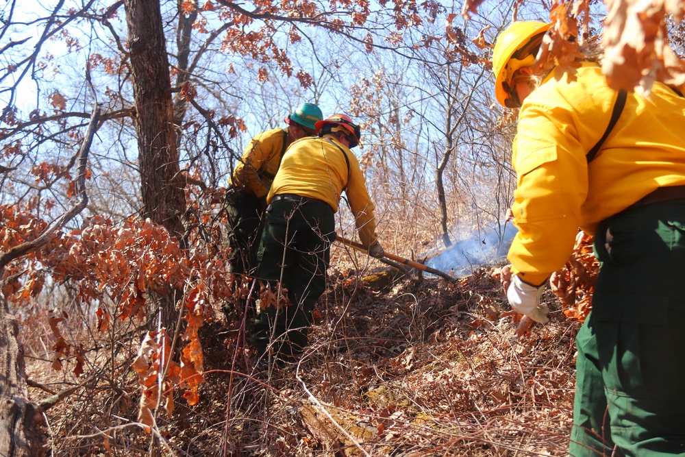 Fort McCoy prescribed burn team manages remote prescribed burn at installation