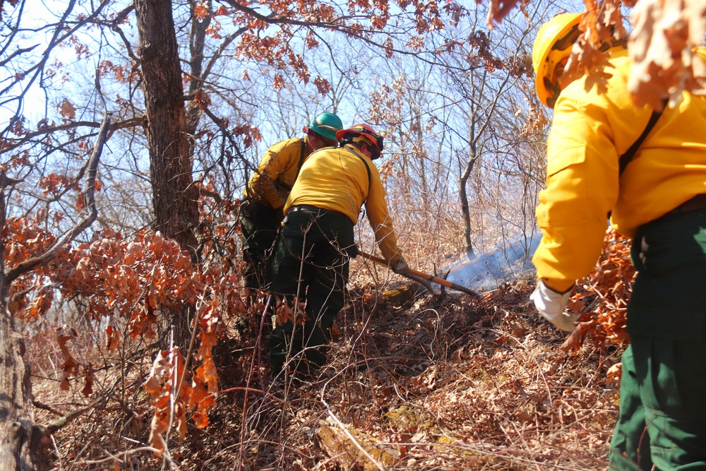 Fort McCoy prescribed burn team manages remote prescribed burn at installation