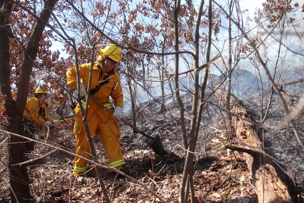 Fort McCoy prescribed burn team manages remote prescribed burn at installation