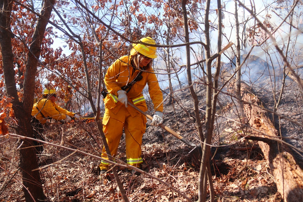 Fort McCoy prescribed burn team manages remote prescribed burn at installation