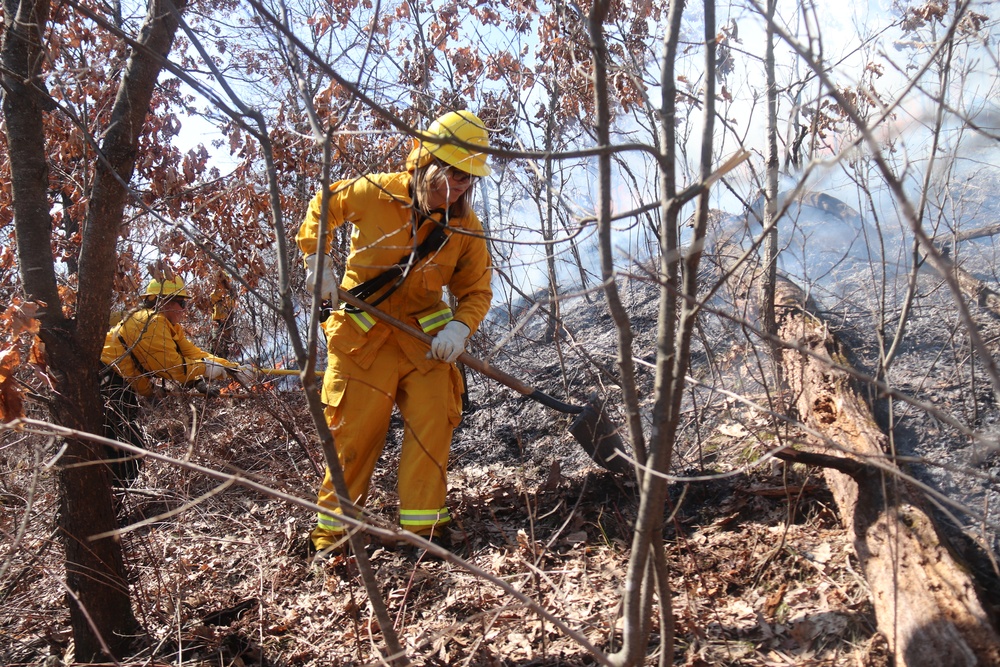 Fort McCoy prescribed burn team manages remote prescribed burn at installation