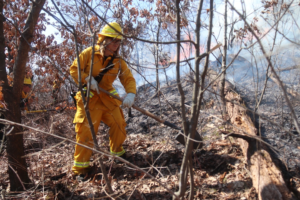 Fort McCoy prescribed burn team manages remote prescribed burn at installation