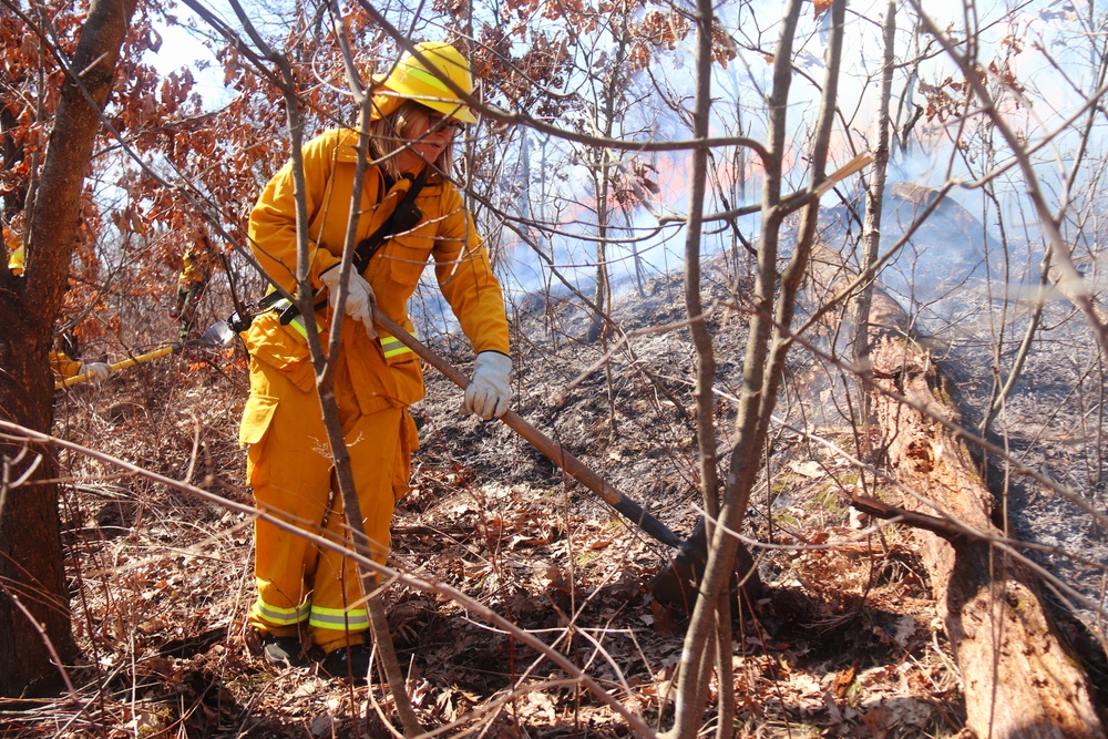 Fort McCoy prescribed burn team manages remote prescribed burn at installation