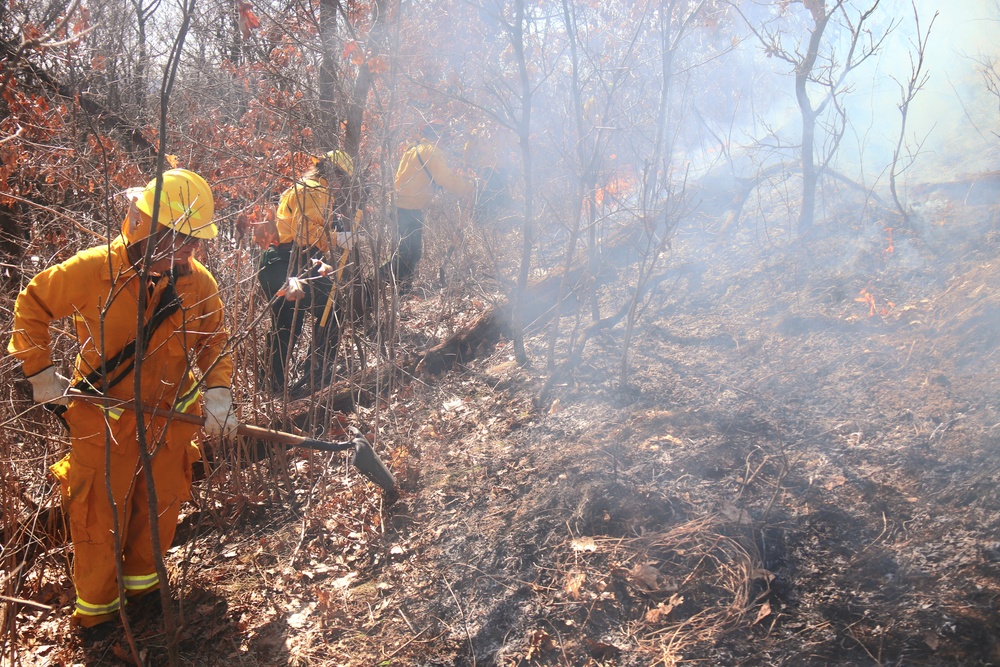 Fort McCoy prescribed burn team manages remote prescribed burn at installation