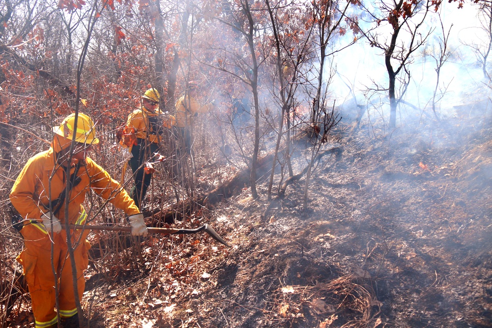 Fort McCoy prescribed burn team manages remote prescribed burn at installation