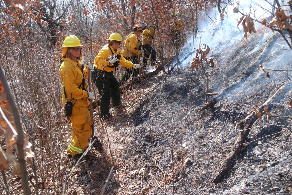 Fort McCoy prescribed burn team manages remote prescribed burn at installation