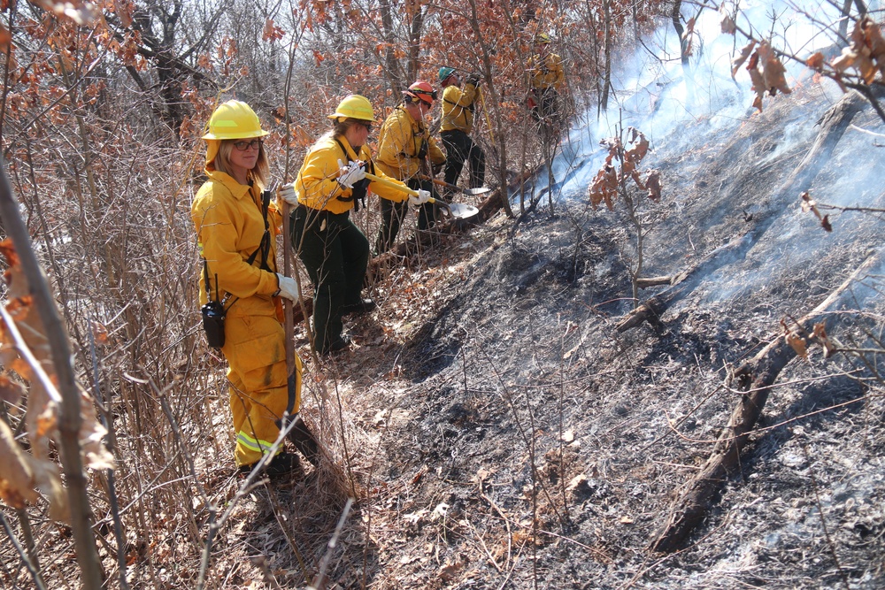 Fort McCoy prescribed burn team manages remote prescribed burn at installation