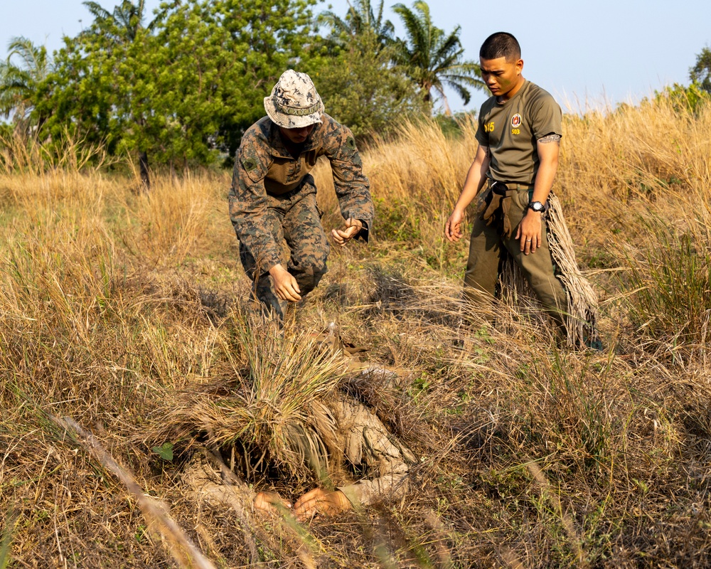 13th MEU Cobra Gold 23 Sniper Stalking Class