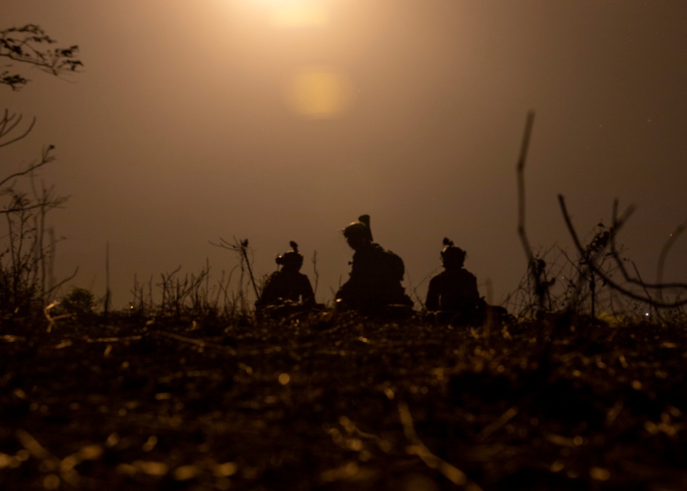 BLT 2/4 Fires 81 mm mortars during Exercise Cobra Gold 23