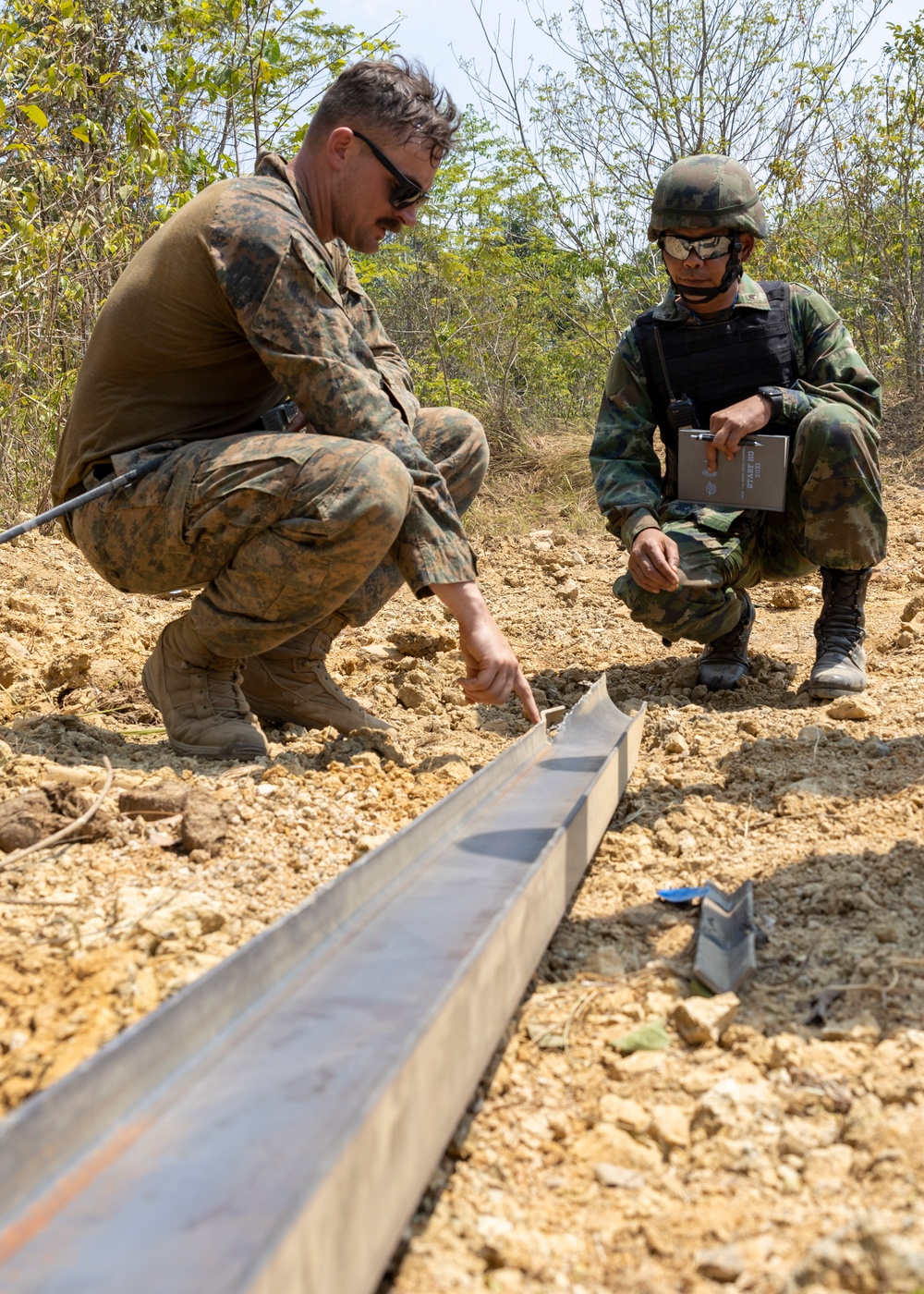 Combat Engineer Demo Range during Cobra Gold 23