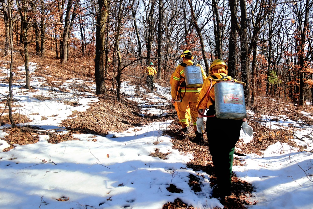 Fort McCoy prescribed burn team manages remote prescribed burn at installation