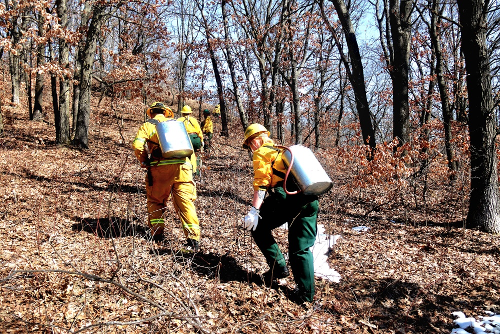 Fort McCoy prescribed burn team manages remote prescribed burn at installation