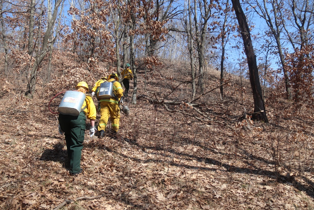 Fort McCoy prescribed burn team manages remote prescribed burn at installation