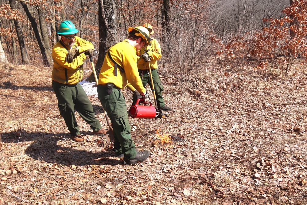 Fort McCoy prescribed burn team manages remote prescribed burn at installation