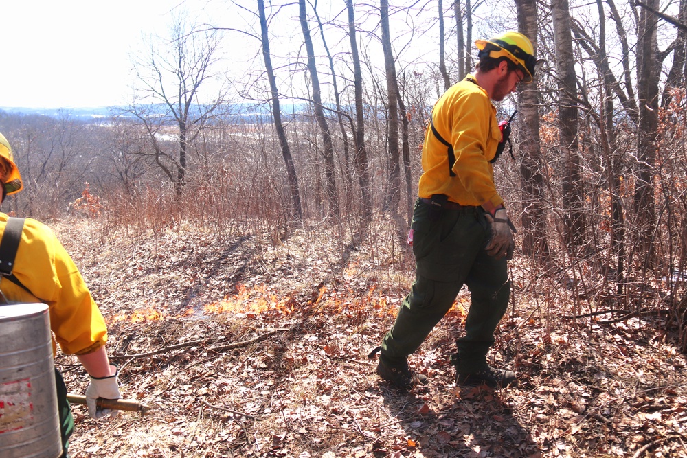 Fort McCoy prescribed burn team manages remote prescribed burn at installation