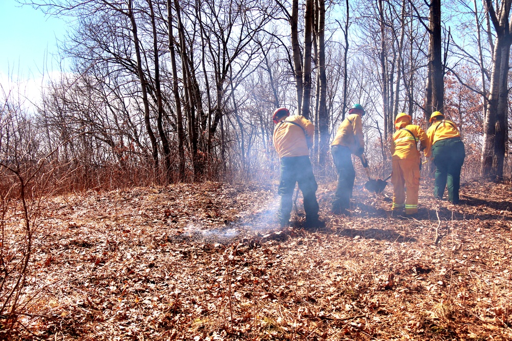 Fort McCoy prescribed burn team manages remote prescribed burn at installation