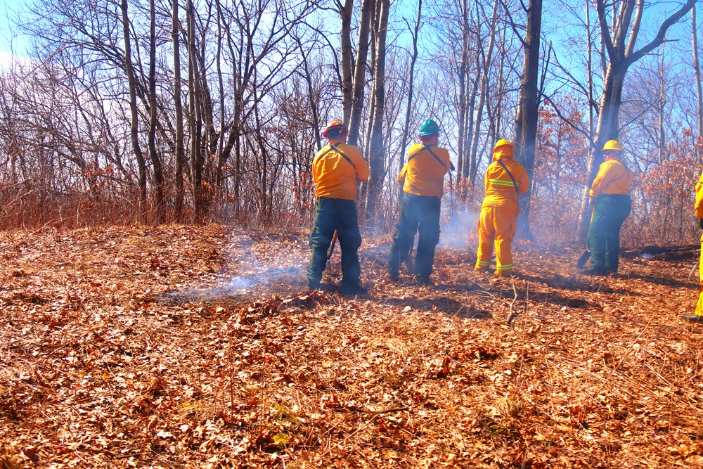 Fort McCoy prescribed burn team manages remote prescribed burn at installation