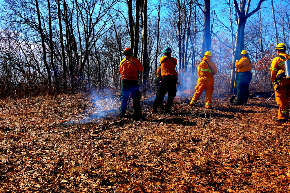 Fort McCoy prescribed burn team manages remote prescribed burn at installation