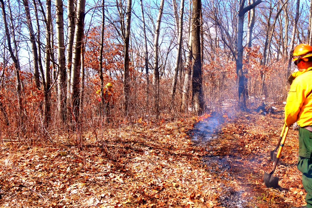 Fort McCoy prescribed burn team manages remote prescribed burn at installation