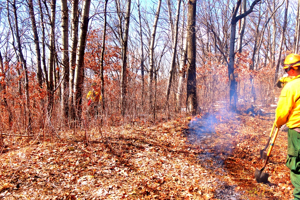 Fort McCoy prescribed burn team manages remote prescribed burn at installation