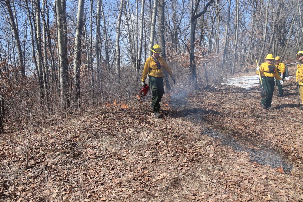 Fort McCoy prescribed burn team manages remote prescribed burn at installation