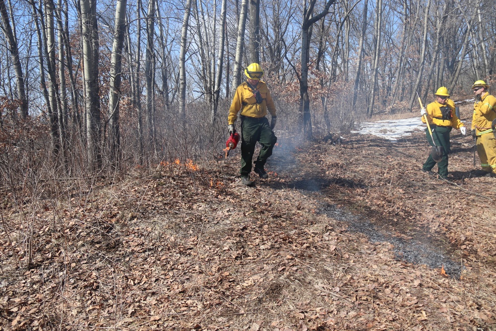 Fort McCoy prescribed burn team manages remote prescribed burn at installation