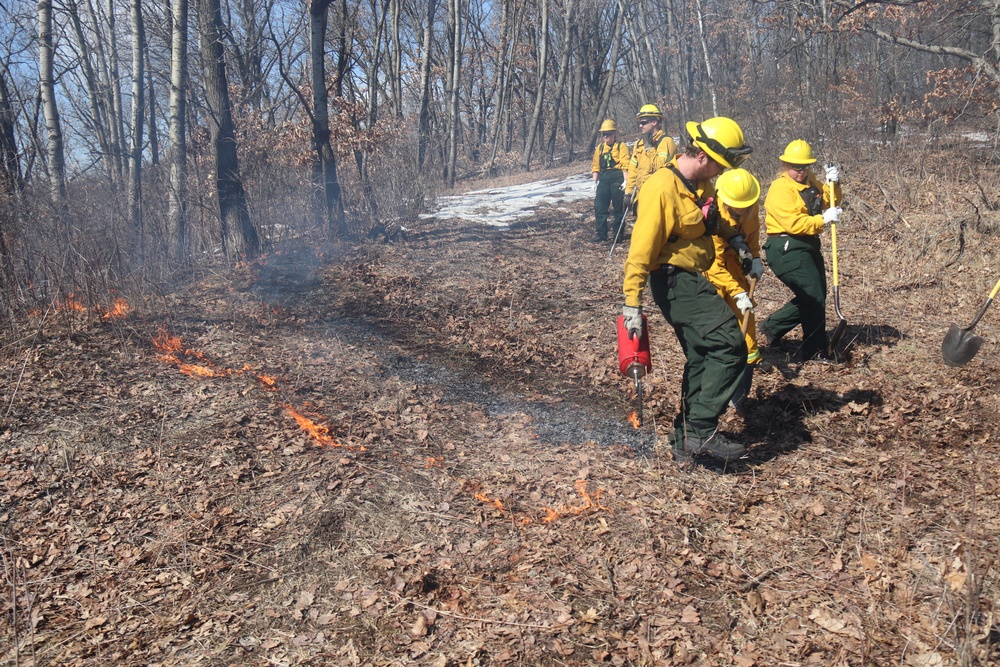 Fort McCoy prescribed burn team manages remote prescribed burn at installation