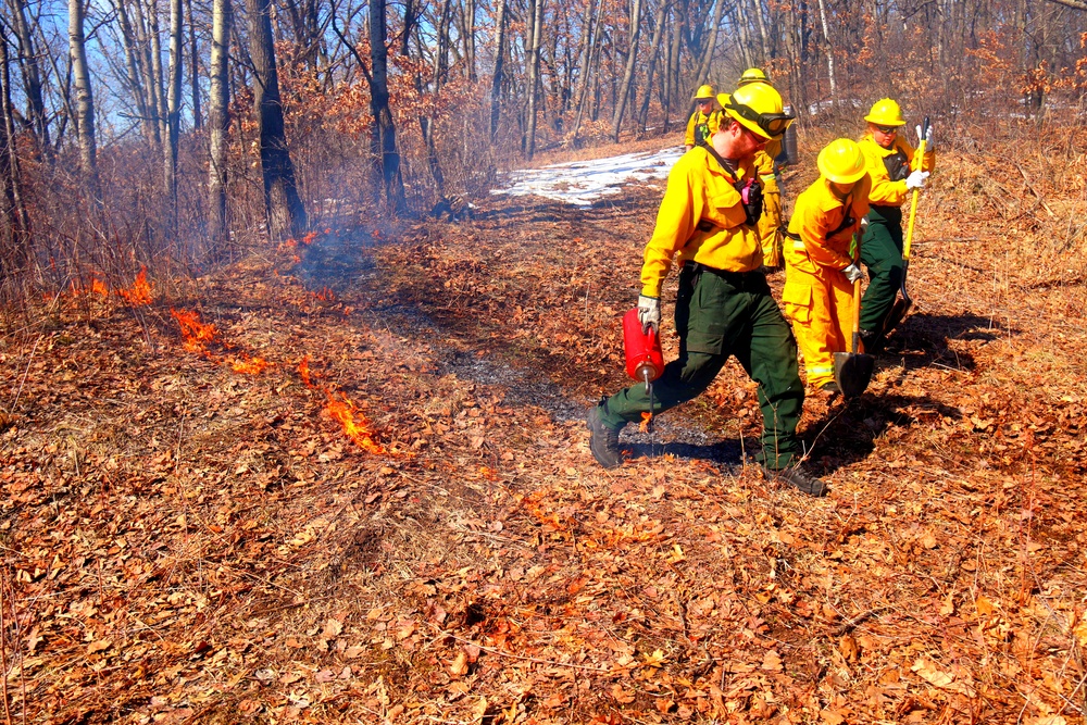 Fort McCoy prescribed burn team manages remote prescribed burn at installation