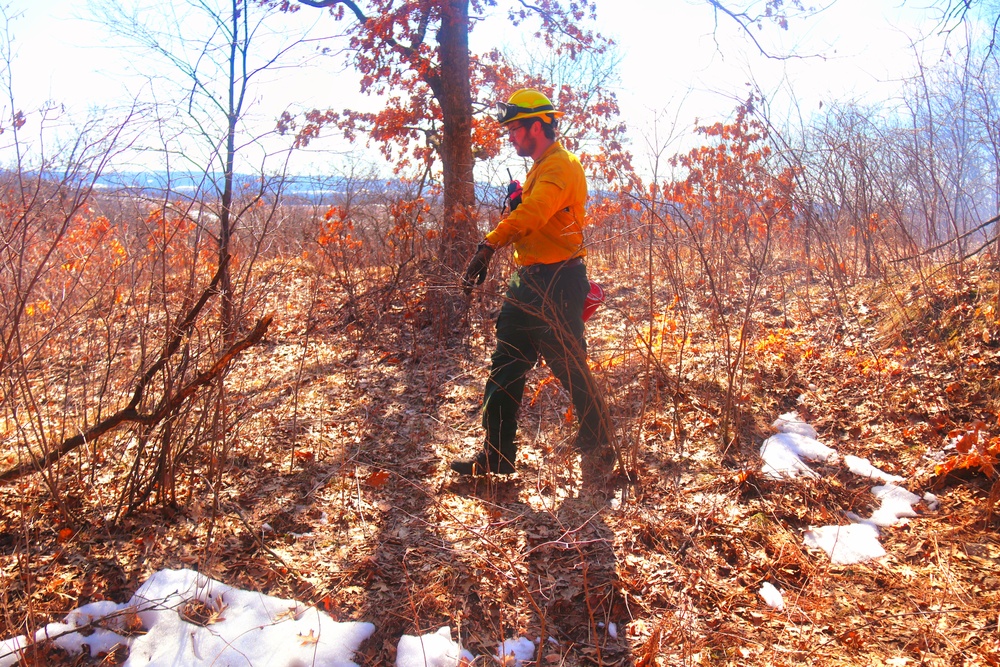 Fort McCoy prescribed burn team manages remote prescribed burn at installation