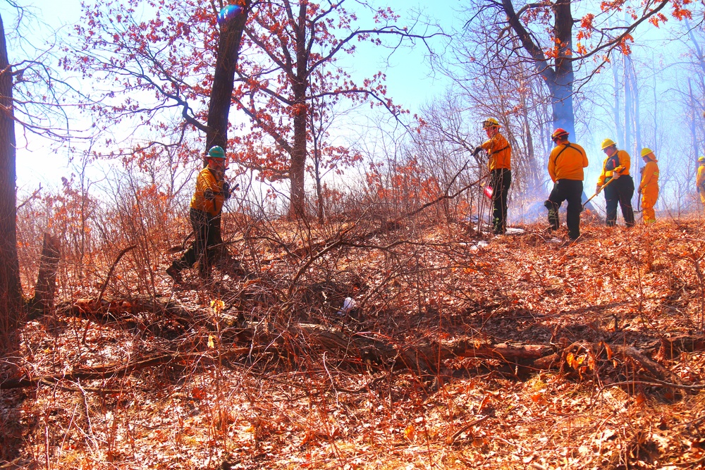 Fort McCoy prescribed burn team manages remote prescribed burn at installation