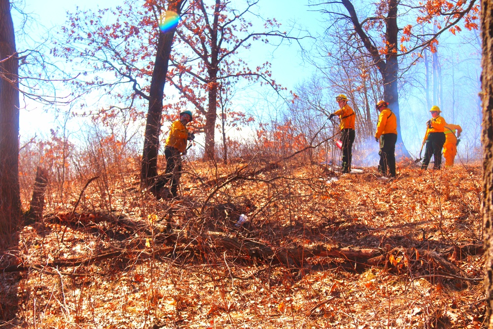 Fort McCoy prescribed burn team manages remote prescribed burn at installation